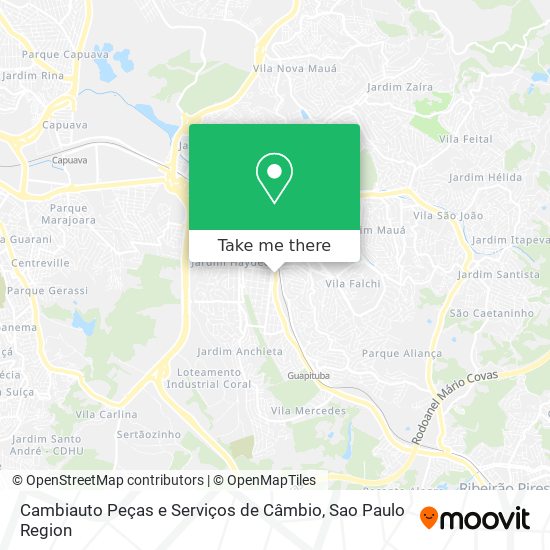 Cambiauto Peças e Serviços de Câmbio map