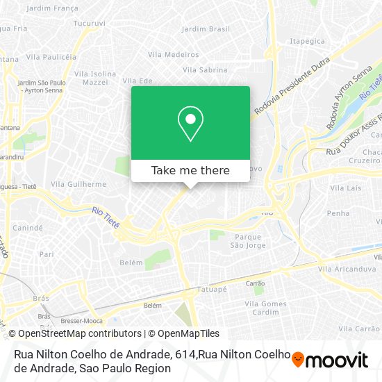 Rua Nilton Coelho de Andrade, 614,Rua Nilton Coelho de Andrade map