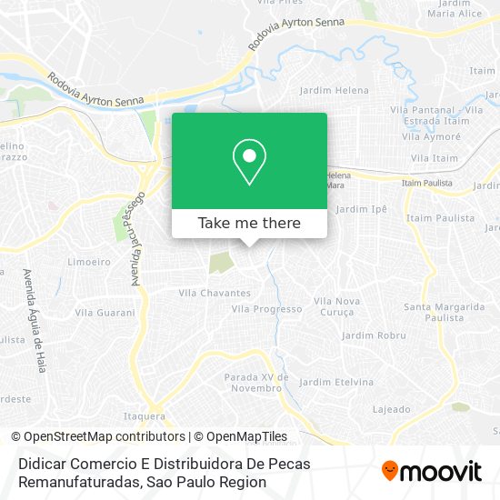 Didicar Comercio E Distribuidora De Pecas Remanufaturadas map