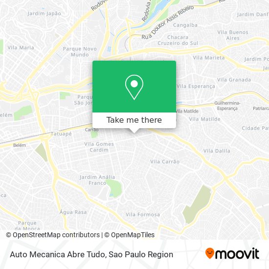 Auto Mecanica Abre Tudo map