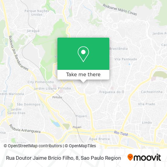 Rua Doutor Jaime Brício Filho, 8 map