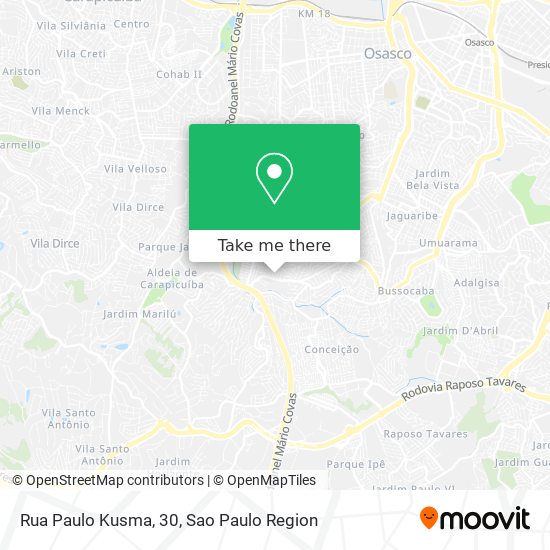 Rua Paulo Kusma, 30 map