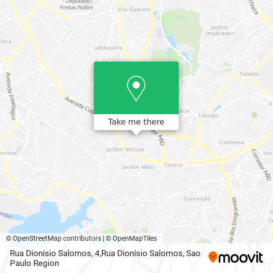 Mapa Rua Dionísio Salomos, 4,Rua Dionísio Salomos