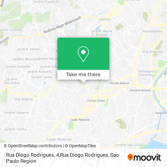 Mapa Rua Diogo Rodrigues, 4,Rua Diogo Rodrigues