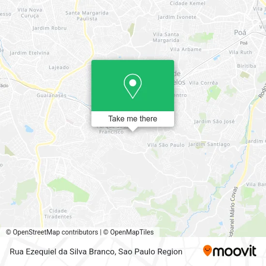 Rua Ezequiel da Silva Branco map
