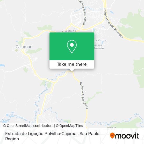 Estrada de Ligação Polvilho-Cajamar map