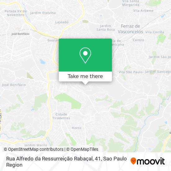 Rua Alfredo da Ressurreição Rabaçal, 41 map