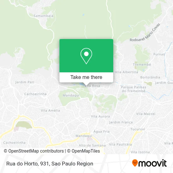 Rua do Horto, 931 map
