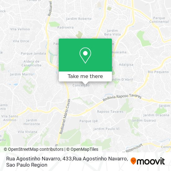 Rua Agostinho Navarro, 433,Rua Agostinho Navarro map