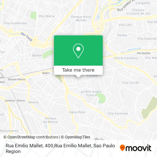 Rua Emílio Mallet, 400,Rua Emílio Mallet map