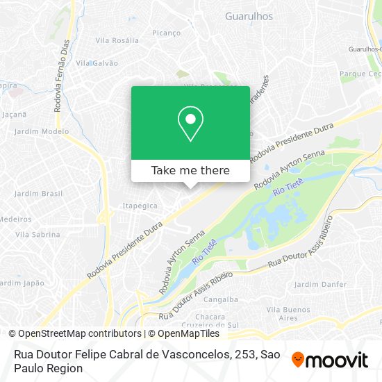 Rua Doutor Felipe Cabral de Vasconcelos, 253 map