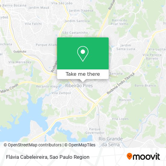 Flávia Cabeleireira map