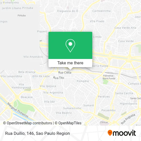 Rua Duílio, 146 map