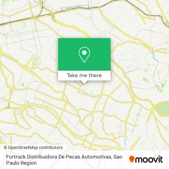 Mapa Fortruck Distribuidora De Pecas Automotivas