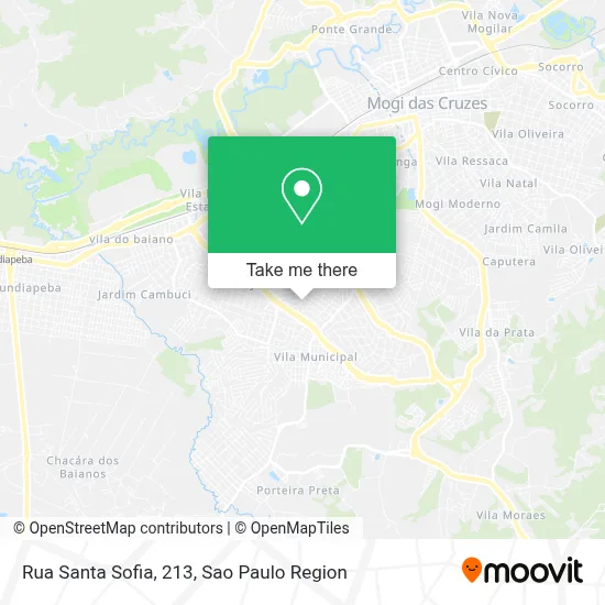 Rua Santa Sofia, 213 map
