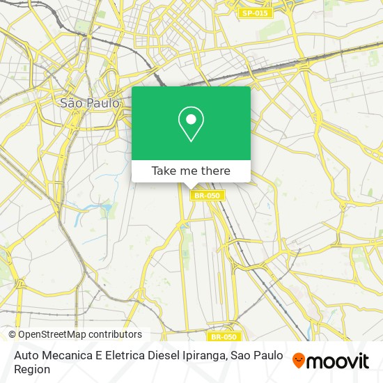 Auto Mecanica E Eletrica Diesel Ipiranga map