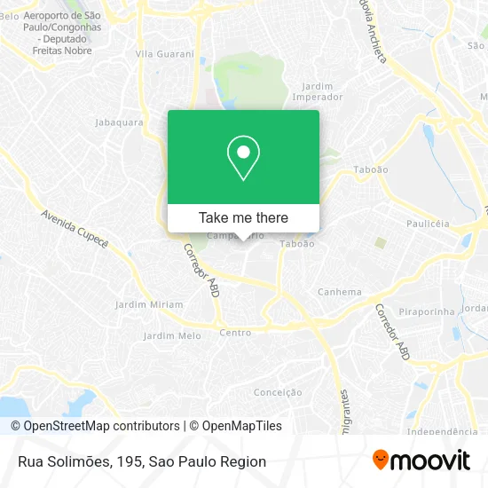 Rua Solimões, 195 map