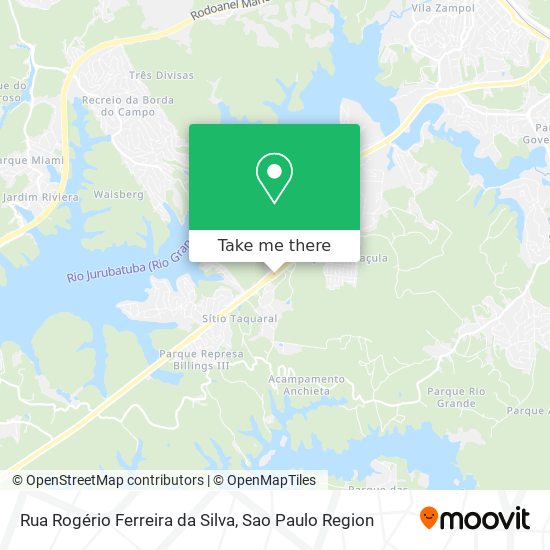 Rua Rogério Ferreira da Silva map