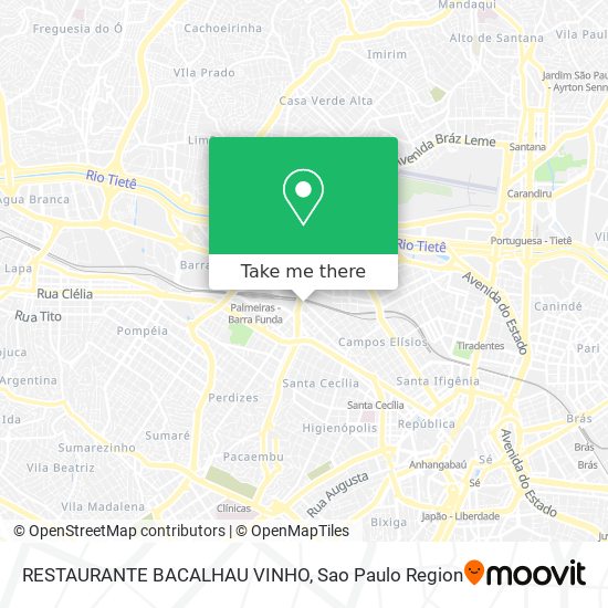 RESTAURANTE BACALHAU VINHO map
