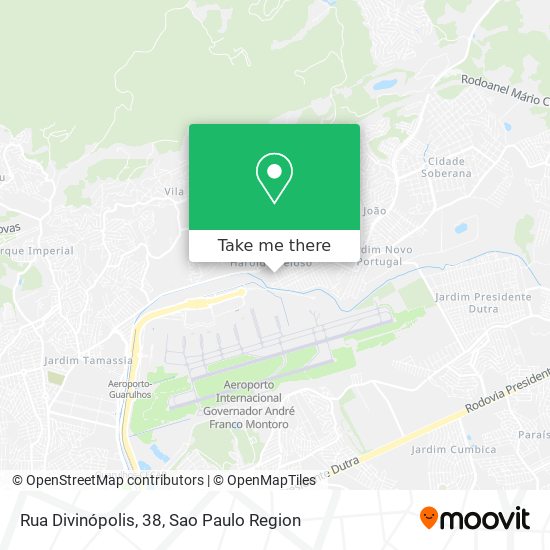 Mapa Rua Divinópolis, 38