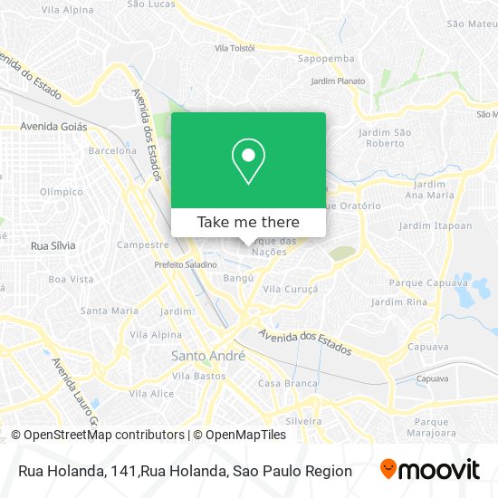 Rua Holanda, 141,Rua Holanda map
