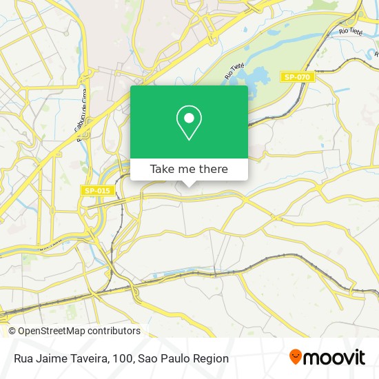 Rua Jaime Taveira, 100 map