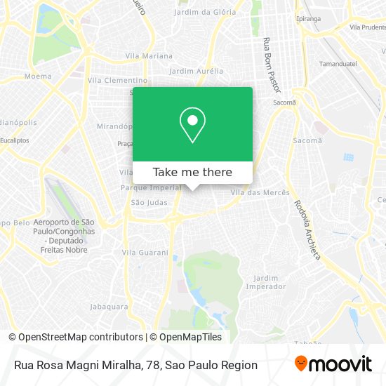 Mapa Rua Rosa Magni Miralha, 78