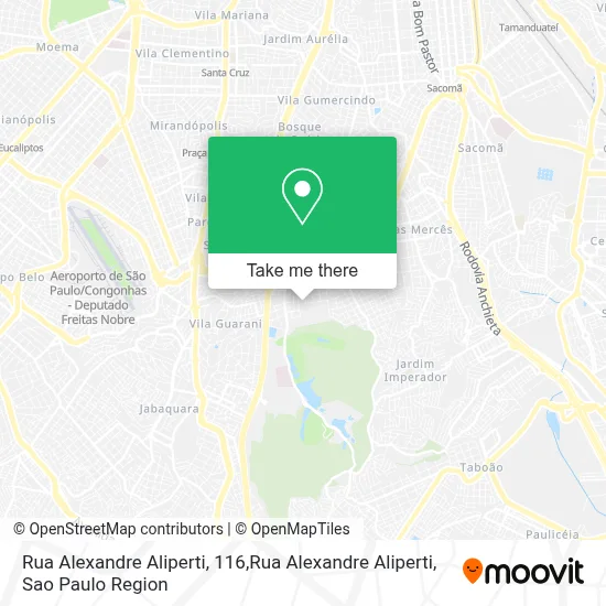 Rua Alexandre Aliperti, 116,Rua Alexandre Aliperti map