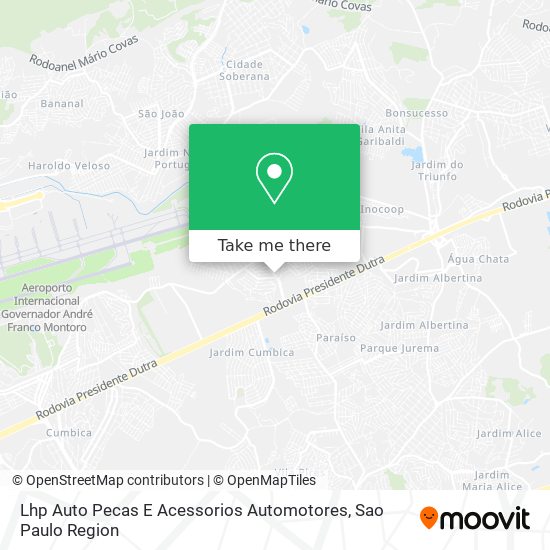 Lhp Auto Pecas E Acessorios Automotores map