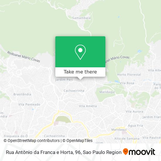 Rua Antônio da Franca e Horta, 96 map