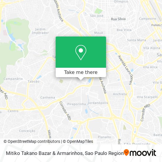 Mitiko Takano Bazar & Armarinhos map