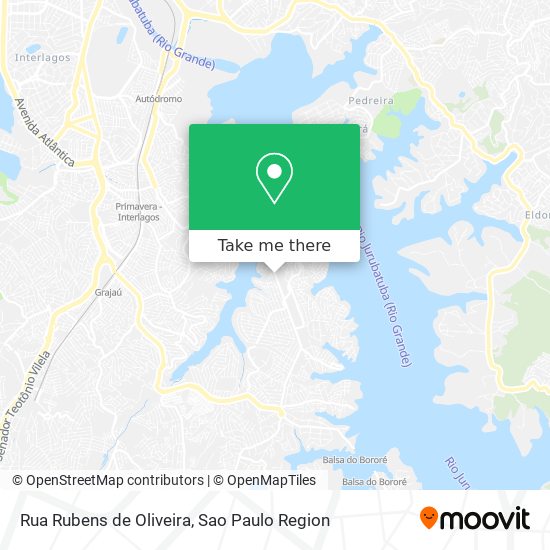 Rua Rubens de Oliveira map