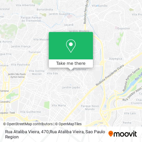 Rua Ataliba Vieira, 470,Rua Ataliba Vieira map