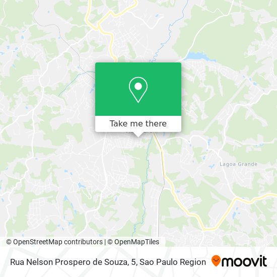 Mapa Rua Nelson Prospero de Souza, 5