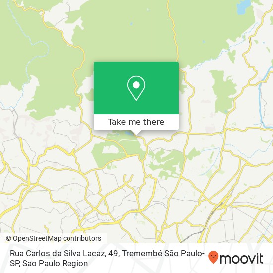 Rua Carlos da Silva Lacaz, 49, Tremembé São Paulo-SP map