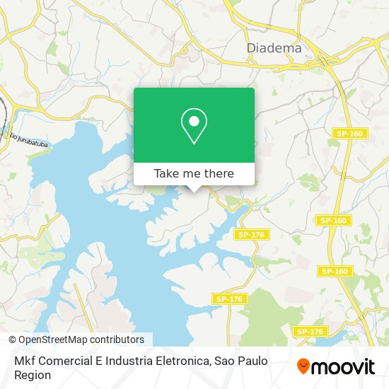 Mkf Comercial E Industria Eletronica map