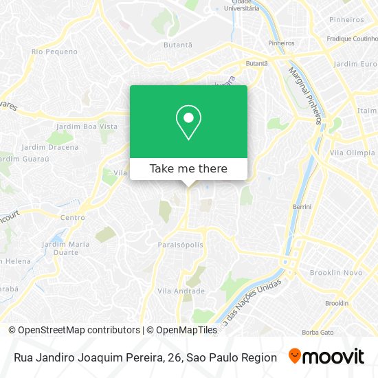 Rua Jandiro Joaquim Pereira, 26 map