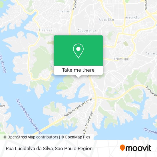Rua Lucidalva da Silva map