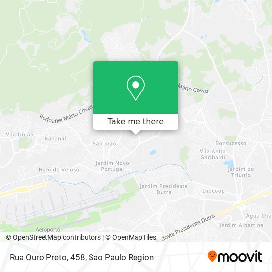 Rua Ouro Preto, 458 map