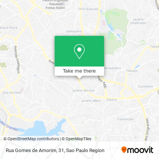 Mapa Rua Gomes de Amorim, 31