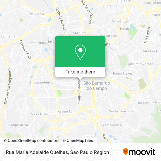 Rua Maria Adelaide Quelhas map