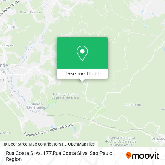 Mapa Rua Costa Silva, 177,Rua Costa Silva
