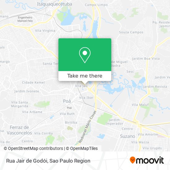 Rua Jair de Godói map