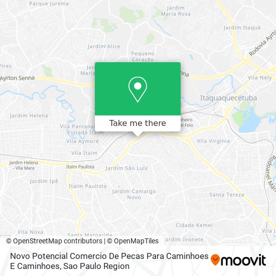 Novo Potencial Comercio De Pecas Para Caminhoes E Caminhoes map