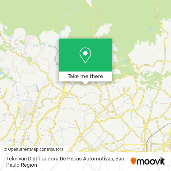 Teknivan Distribuidora De Pecas Automotivas map