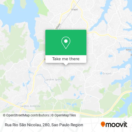 Rua Rio São Nicolau, 280 map