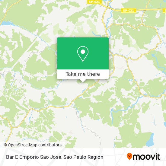 Mapa Bar E Emporio Sao Jose