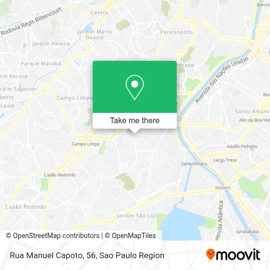 Rua Manuel Capoto, 56 map