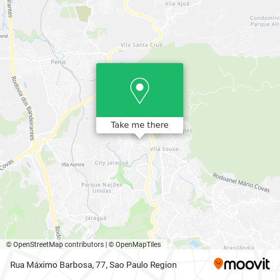 Rua Máximo Barbosa, 77 map