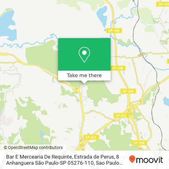 Bar E Mercearia De Requinte, Estrada de Perus, 8 Anhanguera São Paulo-SP 05276-110 map